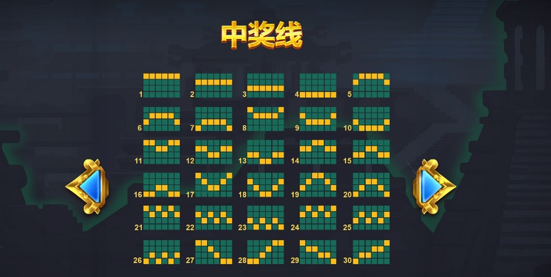 探索神秘文明,挑战极限冒险——《阿兹特克旋转》震撼来袭! 7 中奖线