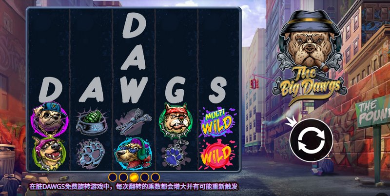 《大人物》——从草根到传奇,成就你的商业帝国! 5 DAWGS免费旋转