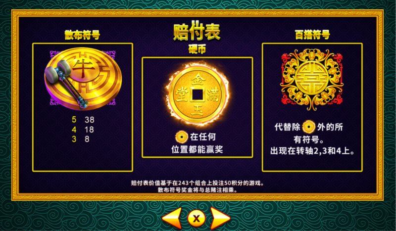 牛气冲天,财富爆棚!《牛牛财富》震撼来袭,硬币狂飙停不下来! 4 兴旺旋转特色游戏